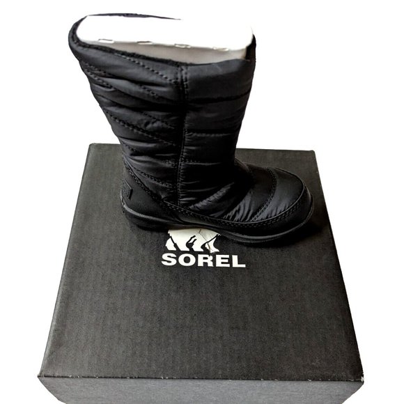 Sorel CHILDREN'S WHITN EY MID Boot Waterproof Girls Toddler Black Winter… - Picture 8 of 8